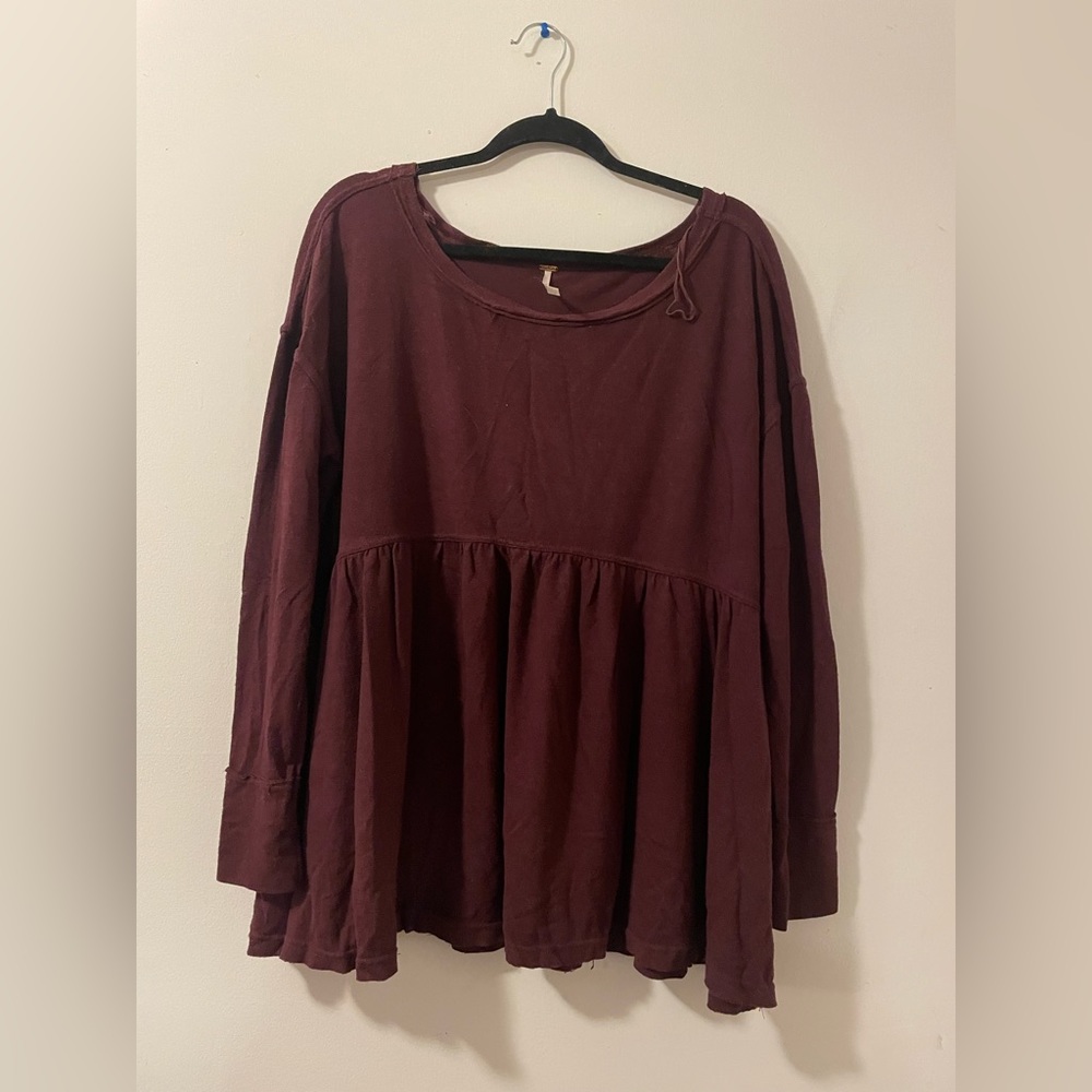 Free People Top Peplum style